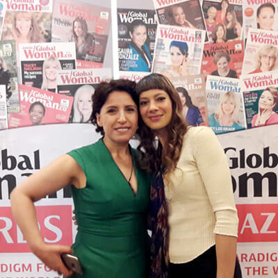 Anna-Christina at The Global Woman's Magazine Exclusive Networking Breakfast